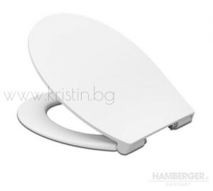 Капак и седалка за тоалетна чиния Revo Soft close Hamberger 