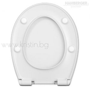 Капак и седалка за тоалетна чиния Revo Soft close Hamberger 