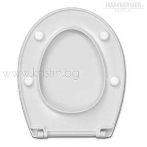 Капак и седалка за тоалетна чиния Revo Hamberger