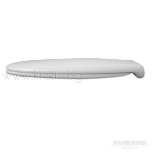 Капак и седалка за тоалетна чиния Perca Soft close Hamberger 
