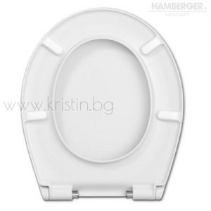 Капак и седалка за тоалетна чиния Picco Soft close Hamberger
