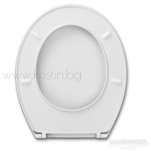 Капак и седалка за тоалетна чиния Bermuda Hamberger