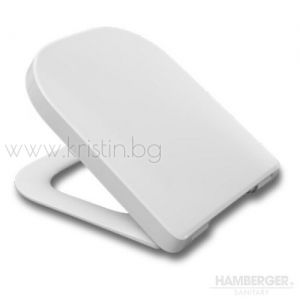 Капак и седалка  Hamberger Dante Soft close за тоалетна чиния Roca The Gap