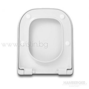 Капак и седалка  Hamberger Dante Soft close за тоалетна чиния Roca The Gap