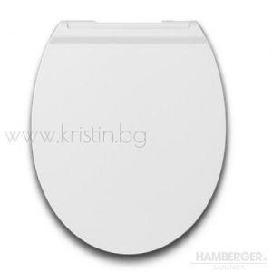 Капак и седалка за тоалетна чиния Fluke Soft close Hamberger