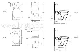 Моноблок Connect Cube  Ideal Standard