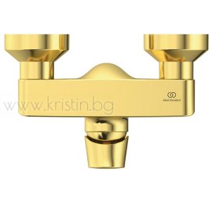 Златен смесител за душ Connect Air