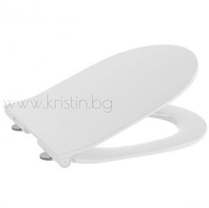 Моноблок Meridian Compacto Roca Rimless 600 мм с капак Slim плавно затваряне