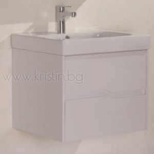 Шкаф с мивка за баня от PVC,   ICP 6049 - 1 White