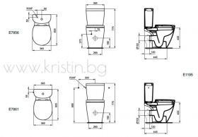 Моноблок Connect Spase ARC Ideal Standard