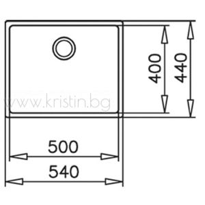 Кухненска мивка Teka Be Linea  RS15 50.40