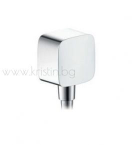 Пълен комплект за хигиенен душ Hansgrohe Logis ,   с ръчен душ с една струя  и старт-стоп бутон  за контрол на струята.