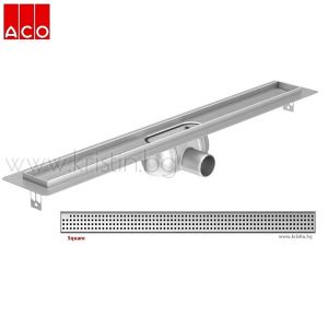 Линеен сифон  ACO Square,  ShowerDrain C, ф50 с хоризонтален фланец