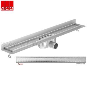 Линеен сифон   ACO Square ShowerDrain C  ф50  с вертикален фланец