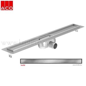 Линеен сифон  ACO Solid,  ShowerDrain C, ф50 с хоризонтален фланец