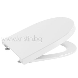 Моноблок Meridian Compacto Roca Rimless 600 мм с капак Supralit с метални панти