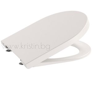 Моноблок Roca Inspira Round Rimless 600 мм, Compact, в цвят Beige