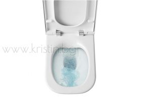 Моноблок Roca The Gap Compact 600 мм Clean Rim, с капак с плавно затваряне