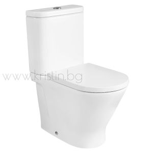 Моноблок Roca The Gap Round Rimless Compact 600 мм 