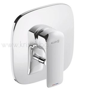 Душ система със смесител за вграждане KLUDI AMEO, с душ пита Freshline 25 см и рамо за стена