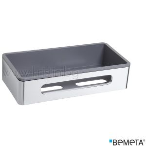 Етажерка за душ от неръждаема стомана и пластмаса , Bemeta Cytro