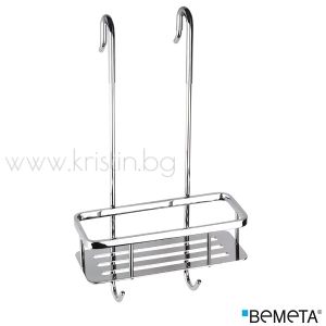 Кошничка за стъклен душ параван Bemeta Cytro 250х455х160 мм, хром