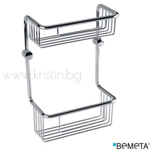 Двойна кошничка за душ Bemeta Cytro 220х230х116 мм, 