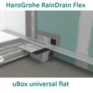 Линеен сифон  Hansgrohe 56052670 Raindrain Flex 900мм, нисък модел