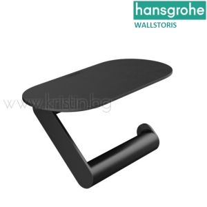 Комплект аксесоари за баня Hansgrohe Wallstoris, монтаж с лепене