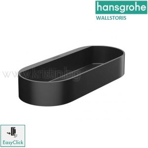 Комплект аксесоари за баня Hansgrohe Wallstoris, монтаж с клик