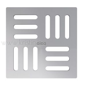 Подов сифон Alcaplast APV120 с решетка Inox MPV011