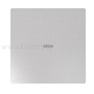 Подов сифон Alcaplast APV120 с решетка Inox MPV013