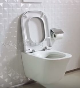 Конзолна тоалетна чиния The Gap Roca Clean Rim