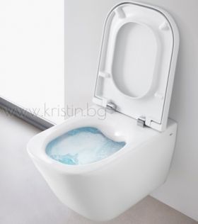Конзолна тоалетна чиния The Gap Roca Clean Rim