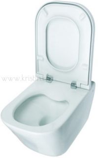 Конзолна тоалетна чиния The Gap Roca Clean Rim