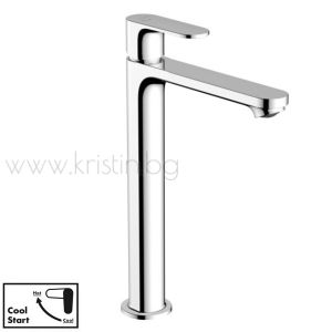 Hansgrohe Rebris S 240 72580000 Coolstart- висок смесител за мивка, за комбинация с мивка тип купа.