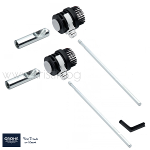 Комплект крепежи за мoнтаж на конзолна тоалетна чиния Grohe Euro Ceramic Compact