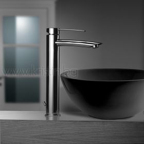Смесител за мивка Paffoni  Berry  br085cr  с удължено тяло