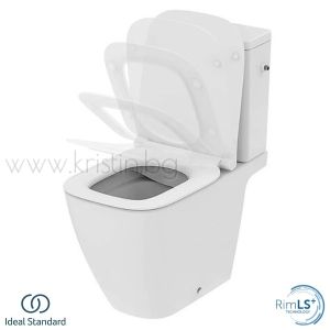Моноблок Ideal Standard  I LIfe B с ултратънък капак с плавно затваряне