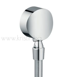 Стенно коляно Hansgrohe Fixfit S, със сферична връзка за шлаух