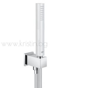 Комплект термостатен смесител за вграждане Grohe Eurocube, с превключване за душ пита и ръчен душ