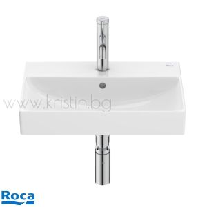 Мивка за баня 50х36 см Roca ONA Fineceramic Compact, за стенен монтаж или за върху мебел