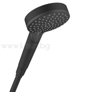 Душ система Hansgrohe Vernis Shape 240 1 jet, с термостатен смесител, черен мат