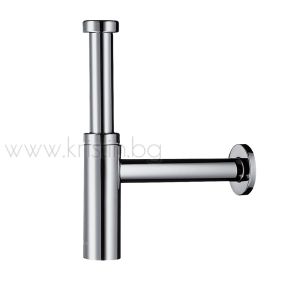 Сифон за мивка с овално тяло Hansgrohe Flow Star S , хром 