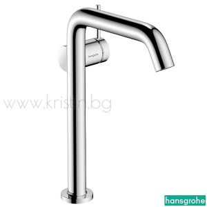 Висок смесител за мивка Hansgrohe Tecturis S 240 Fine CoolStart  Ecosmart +, покритите хром