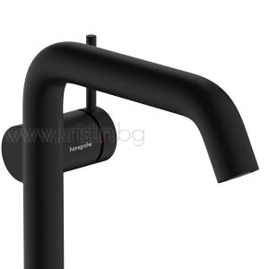 Висок смесител за мивка Hansgrohe Tecturis S 240 Fine CoolStart  Ecosmart +, покритите черен мат