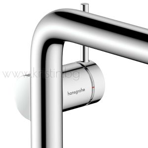 Висок смесител за мивка Hansgrohe Tecturis S 240 Fine CoolStart  Ecosmart +, покритите хром