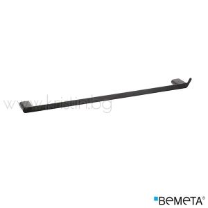 Хавлийник 655 мм Bemeta Organic Black, стенен монтаж