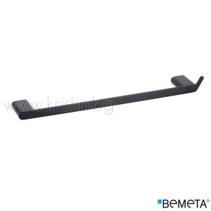 Хавлийник 455 мм Bemeta Organic Black, стенен монтаж