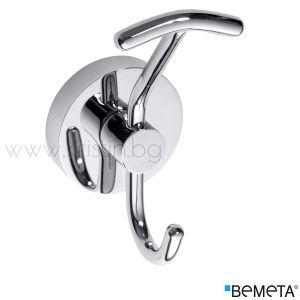 Двойна закачалка за баня Bemeta Omega
